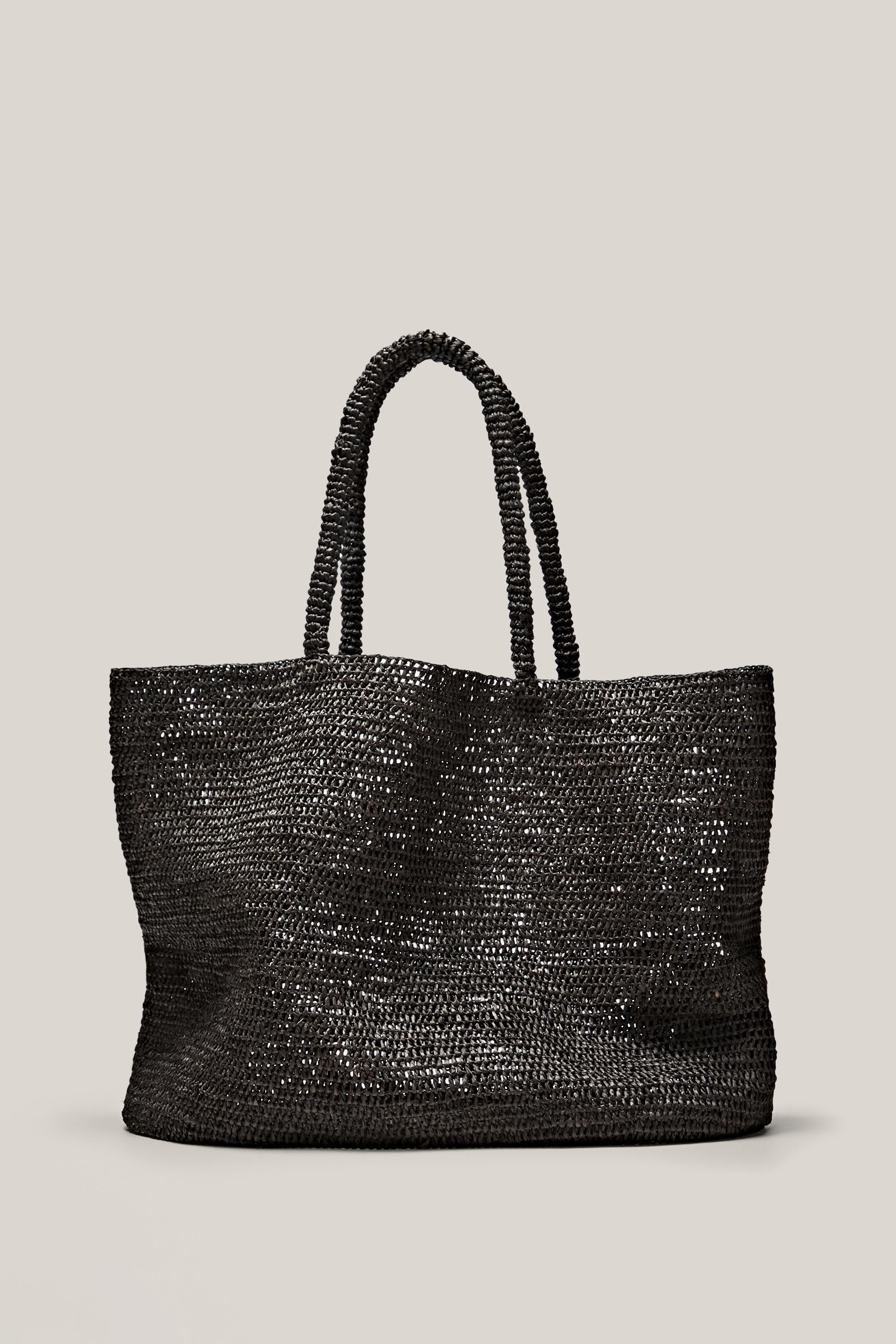 100% raffia maxi tote bag - LIMITED EDITION